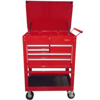 AJ Wholesale CHI00130 5 Drawer Mechanics Tool Cart