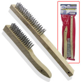 AJ Wholesale CHIB3983 2pc Hand Wire Brush Set