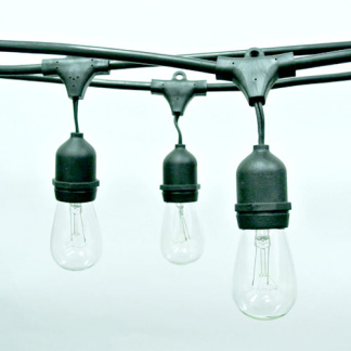 AJ Wholesale CHIL0260 48' Suspended Light String with 15ea E26 Sockets