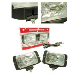 AJ Wholesale CHIL1215 5 Clear Halogen Driving Lights