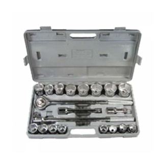 AJ Wholesale 21pc 3/4" Drive Socket Set, 7/8" - 2"