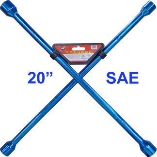 AJ Wholesale CHIWS020S 20" Universal 4-Way Lug Nut Wrench