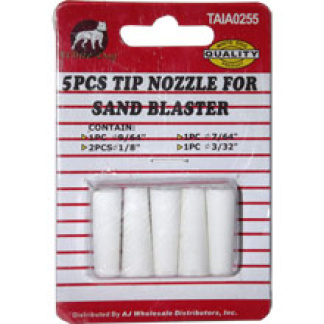 AJ Wholesale TAIA0255 5pc Tip Nozzle Set for Sandblasters