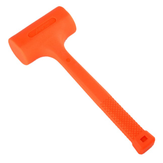 ATE Pro Tools 21098 4 Lb Dead Blow Hammer, Neon Orange