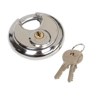 ATE Pro Tools 40295 Stainless Steel 2-3/4 (70MM) Disc Padlock