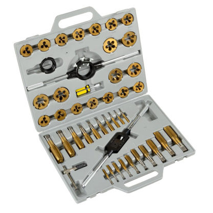 ATE Pro Tools 50003 45 pc Metric Titanium Tap & Die Set