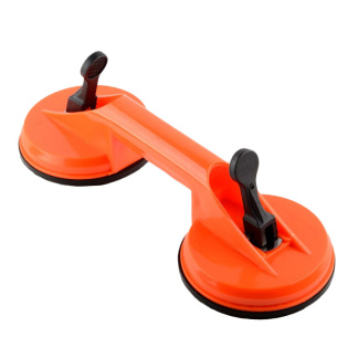 TE Pro Tools 89106 Double Suction Cup Puller, 125lb Pull