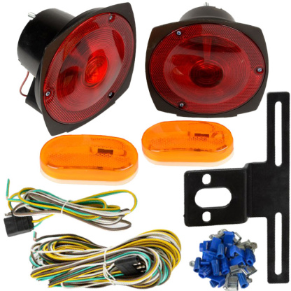 Car trailer shop light kit