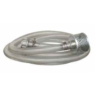 BE Equipment Equipment 85.400.088 1" X 25' Suction Hose Kit with Camlock