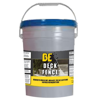 BE Power Equipment 85.490.057 5 Gallon (18.93L) Gallon Deck & Fence Cleaner