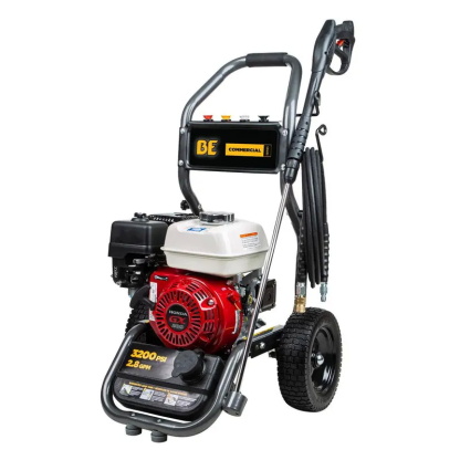 BE Power Equipment BE3265HA 3,200 PSI, Gas Pressure Washer, Honda GX200 Engine, AR Triplex Pump