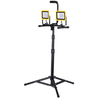 SHOPRO L002810 Twin LED Work Light Stand, 40W