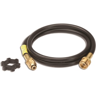Mr. Heater F273701 5' Propane Cylinder Hose Assembly Kit with Brass Fittings