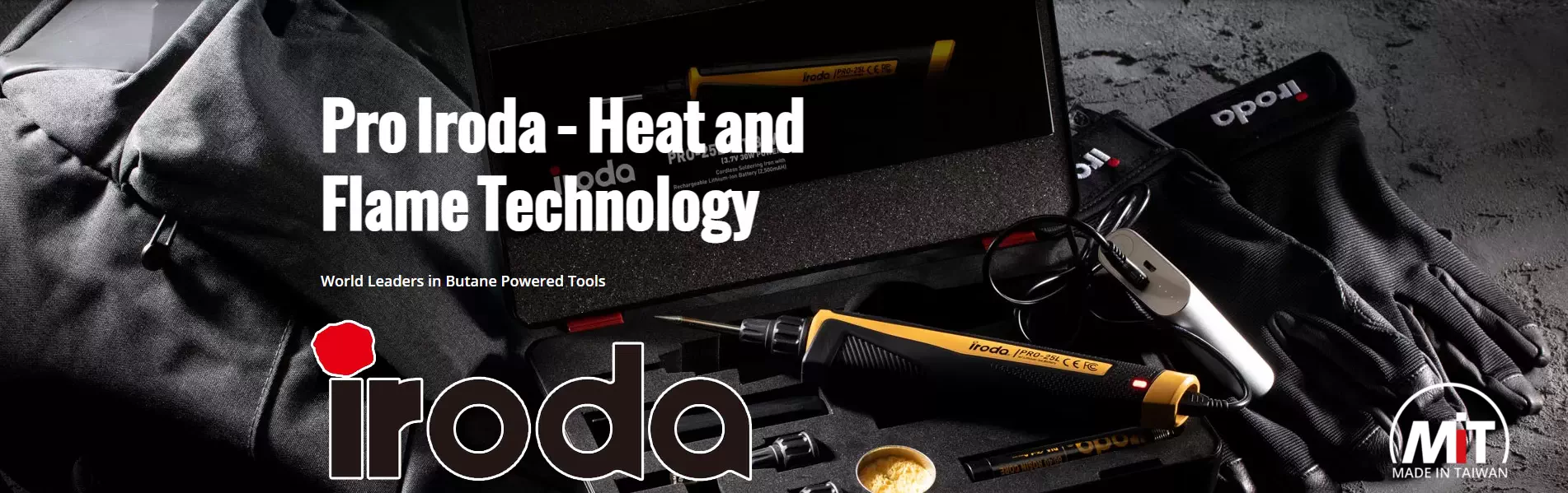 Brand banner for Iroda Heat & Flame Products