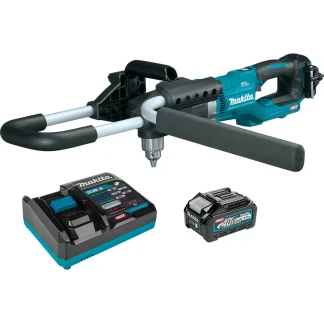 Makita DG001GM105 40V MAX XGT Li-Ion 1/2" Earth Auger with Brushless Motor & ADT (4.0 Ah Kit)