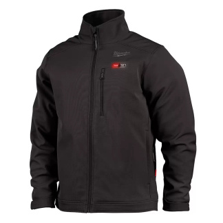 Milwaukee 204B-20S Men's Small M12 12 Volt Lithium-Ion Cordless TOUGHSHELL Black Heated Jacket - Jacket Only