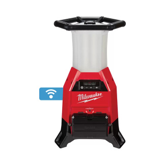Milwaukee 2150-20 M18 18 Volt Lithium-Ion Cordless RADIUS Site Light and Charger w/ ONE-KEY  - Tool Only