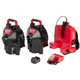 Milwaukee 2775C-222 M18 FUEL 18 Volt Lithium-Ion Brushless Cordless Switch Pack Sectional Drum System Kit-C