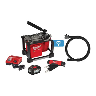 Milwaukee 2818-21 M18 FUEL 18 Volt Lithium-Ion Brushless Cordless Sectional Machine for 5/8 In. & 7/8 In. Cable Kit