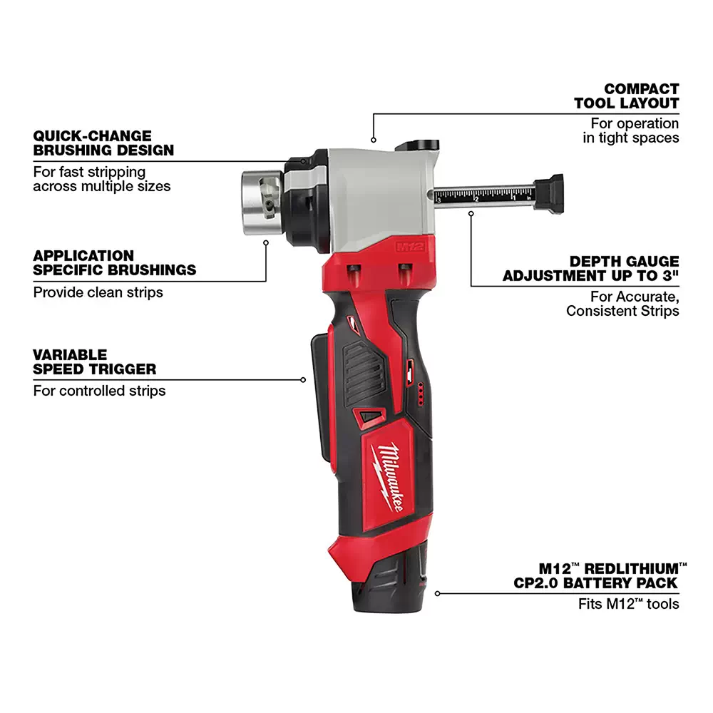 Milwaukee M18™ Cable Stripper (Tool Only) M18BCS-0C