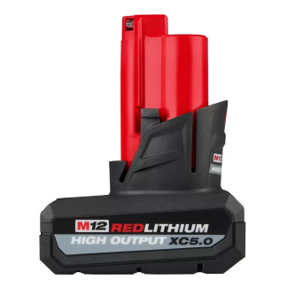 Milwaukee 48-11-2450 M12 12 Volt ithium-Ion Brushless Cordless REDLITHIUM HIGH OUTPUT XC5.0 Battery Pack
