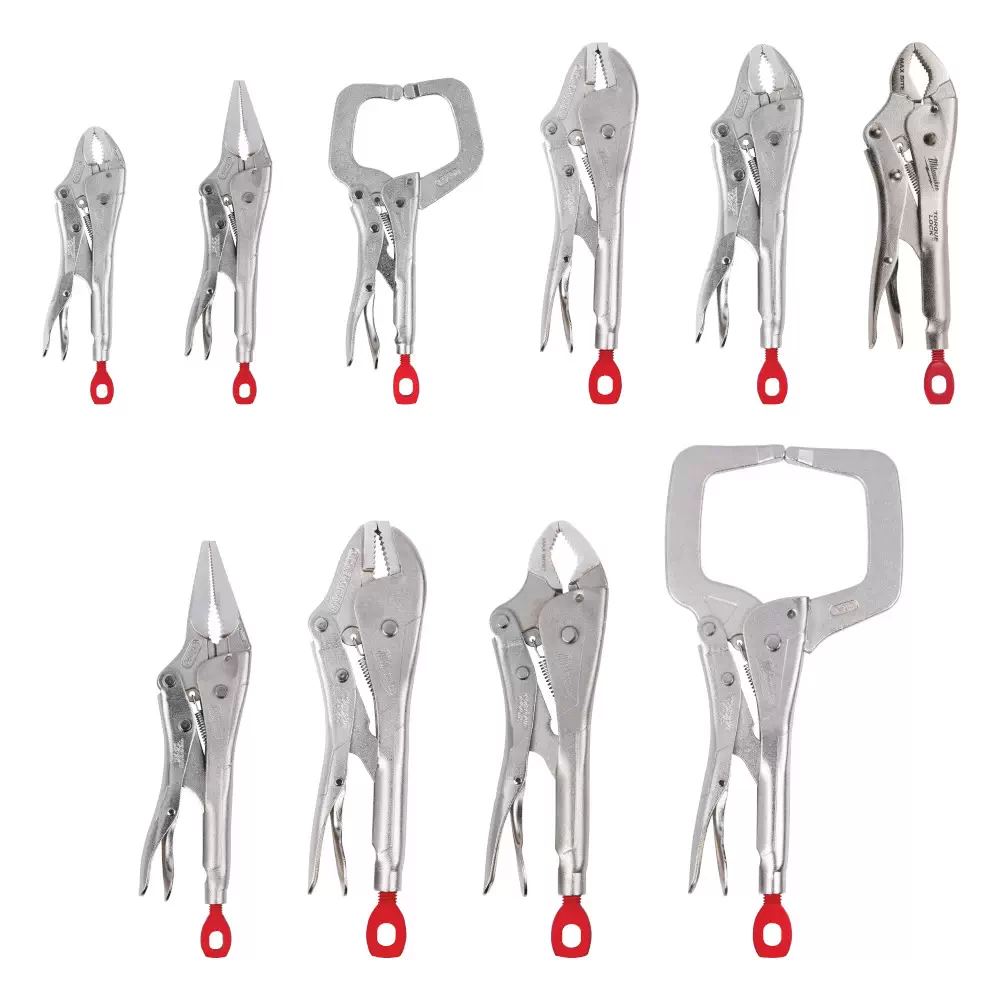 10-PC. Locking Pliers Set