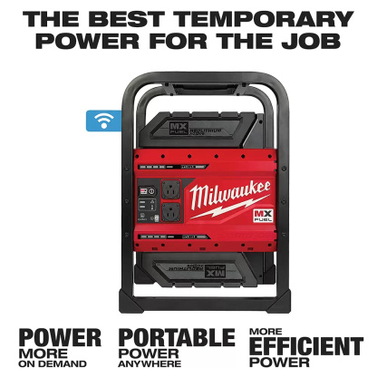 Milwaukee MXF002-2XC MX FUEL Lithium-Ion Cordless CARRY-ON 3600W/1800W Power Supply Advert