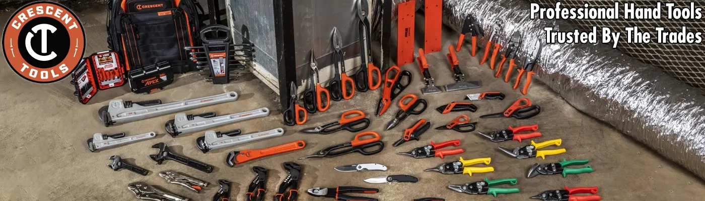 Crescent Tools Banner - Professional Hand Tools Trusted by the Trades
