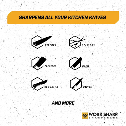 Work Sharp CPE2-C Sharpens Everything in Your Kitchen