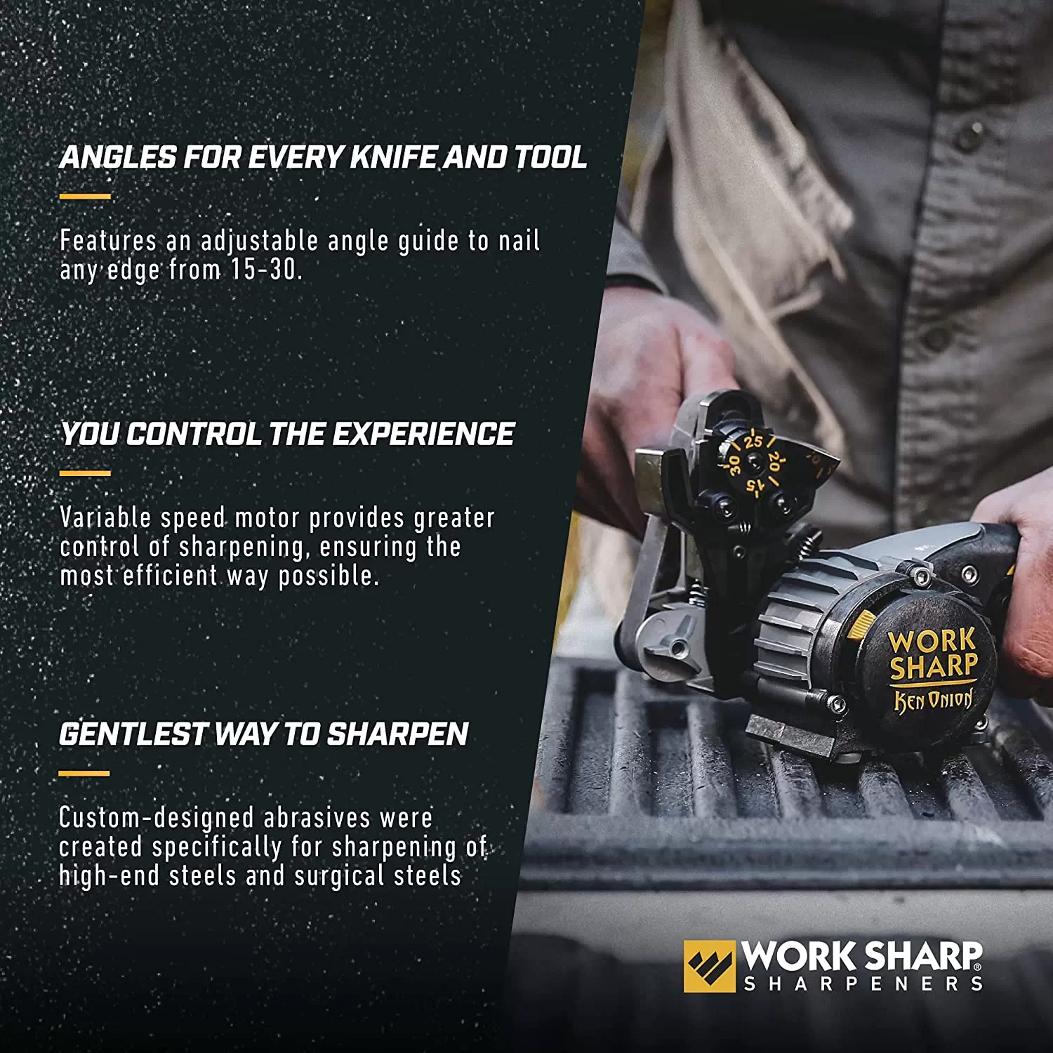 Work Sharp Knife & Tool Sharpener electric sharpening machine, WSKTS