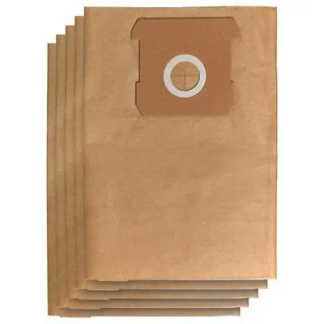 Einhell 2351261 5 pc. Dust Bag Kit for 2.6 Gallon Vacuum, Collection Bags 10L 5pcs