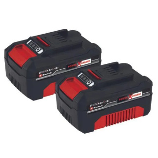 Einhell 4511603 18V 4.0 Ah Lithium-Ion Batteries- Twin pack, 4.0 Ah PXC Twinpack Battery