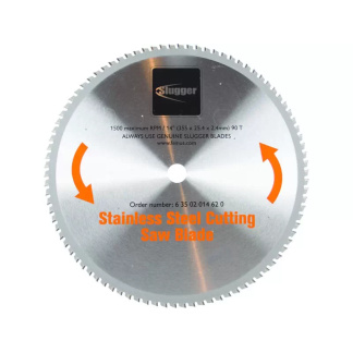 FEIN 63502014620 Slugger MCBL14-SS 14″ 90T Metal Dry Cut Saw Blade for Stainless Steel