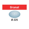 Festool 205657 9" 120G Abrasive Sheet Granat STF D225/128 P120 GR/25