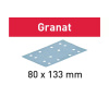 Festool 497117 Grit Abrasives Granat STF 80x133 P40 GR/50