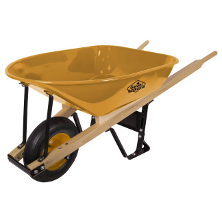 Garant Pro Series 5 cu. ft. Heavy-Duty Flat Free Wheelbarrow