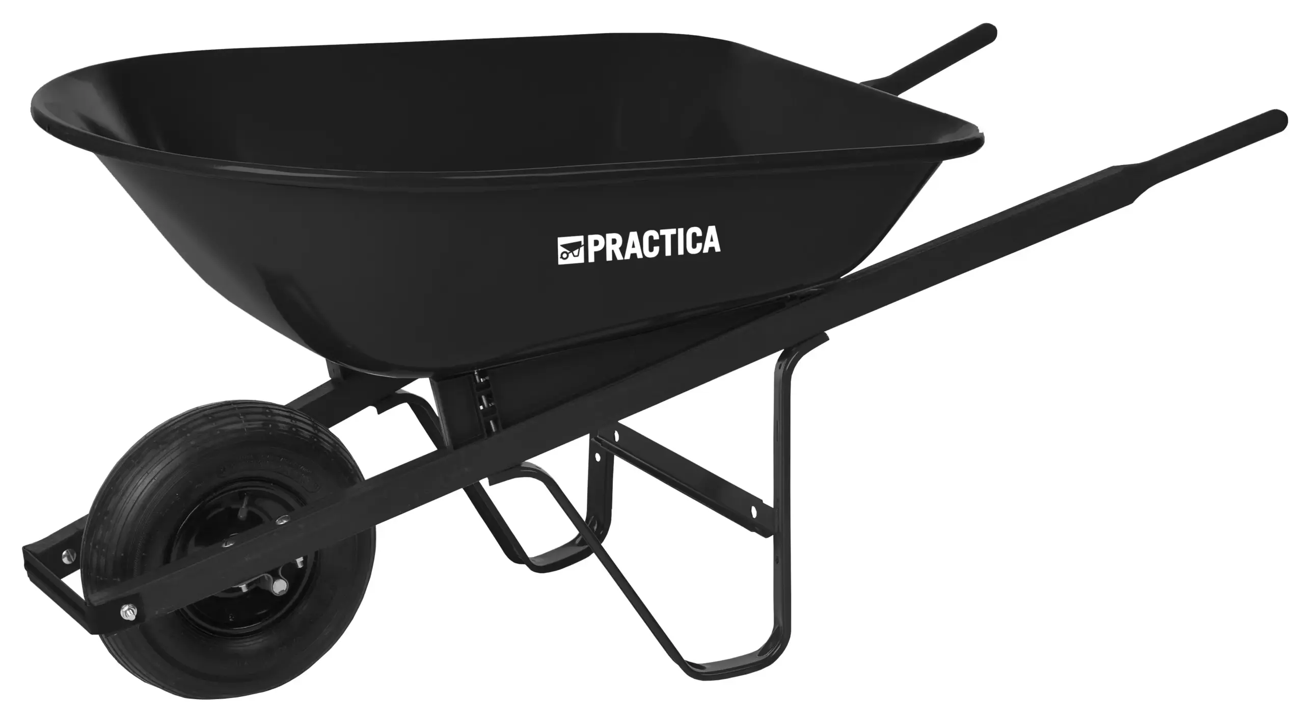 Steel shop contractor wheelbarrow