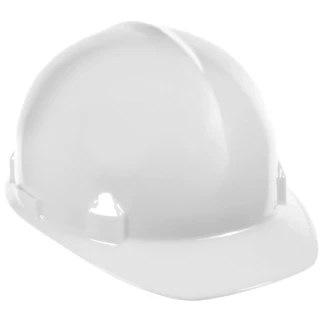 Jackson Safety 14834 White SC-6 Cap Style Front Brim Hard Hat, CSA & ANSI Certified