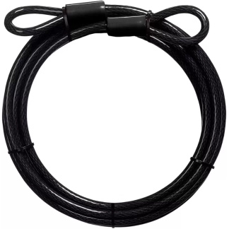 Master Lock 72DPF 15ft (4.6m) Long x 3/8in (10mm) Diameter Looped End Cable