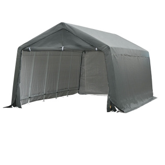 Western Rugged 31916 10' x 20' Snow & Wind Resistant A-Frame Canopy 14X14 Weave UV Treated