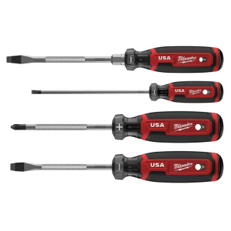 Milwaukee MT200-4 4PC Cushion Grip Screwdriver Set (USA)