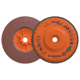 Walter Surface Technologies 06F512 Blending Disc  5&quot; GR120  SPIN-ON
