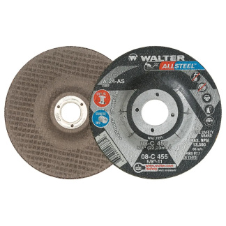Walter Surface Technologies 08C450 GRINDING WHEEL 4-1/2&quot; X 1/4&quot;