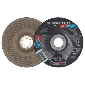 Walter Surface Technologies 08C500 GRINDING WHEEL 5 X 1/4&quot;