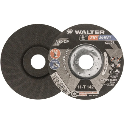 Walter Surface Technologies 11T142 CUT-OFF WHEEL   4-1/2&quot; X 3/64  TYPE 27