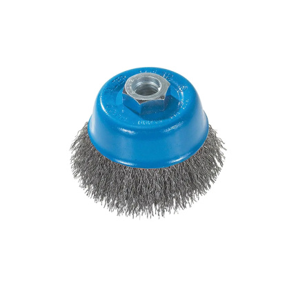 Walter Surface Technologies 13D314 3&quot; X 5/8&quot;-11 STAINLESS STEEL  CUP BRUSH CRIMPED WIRE