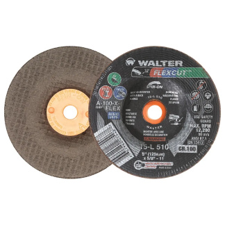 Walter Surface Technologies 15L510 BLENDING DISC  5&quot; GR100 SPIN-ON