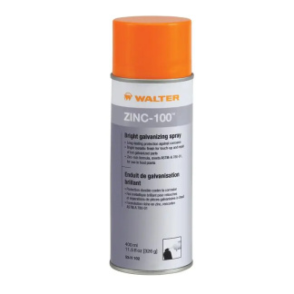 Walter Surface Technologies 53H102 ZINC-100 MRO CORROSION PROTECTION SPRAY 326G PK12