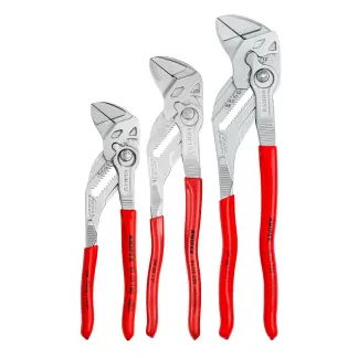 KNIPEX 00 20 06 US2 3 Pc Pliers Wrench Set