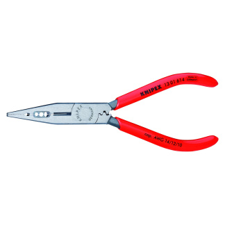 KNIPEX 13 01 614 SBA 6 1/4" 4-in-1 Electricians' Pliers 10-14 AWG
